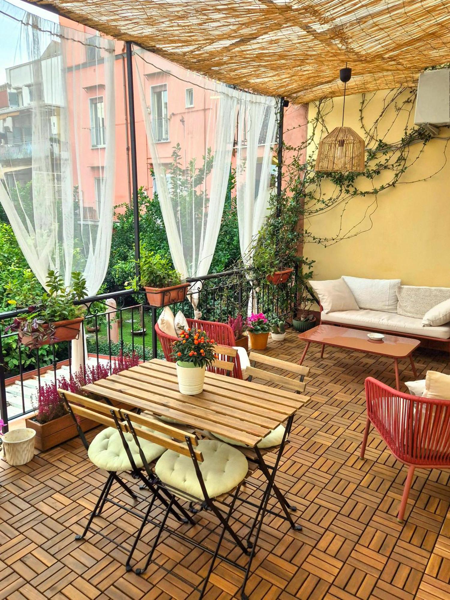 La Terrazza Al Museo Lägenhet Neapel Exteriör bild